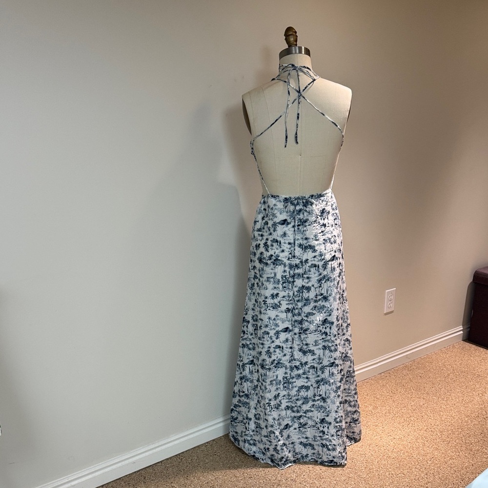 SIR the label Blue and White Maxi Dress - Picture 7 of 14